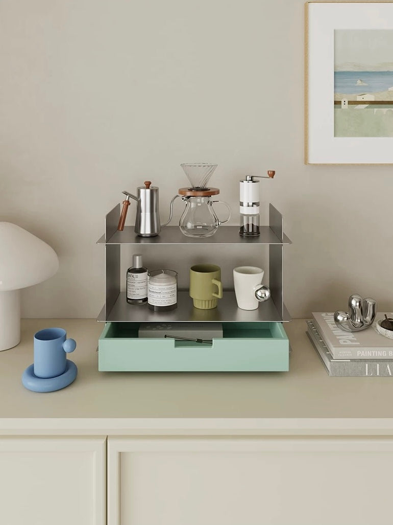 Bauhaus Pastel Desk Shelf