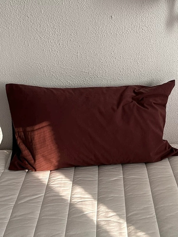Multicolor Striped Pillow Case