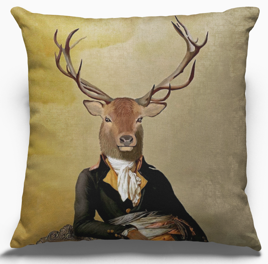 Nordic Animals Cushion Cover