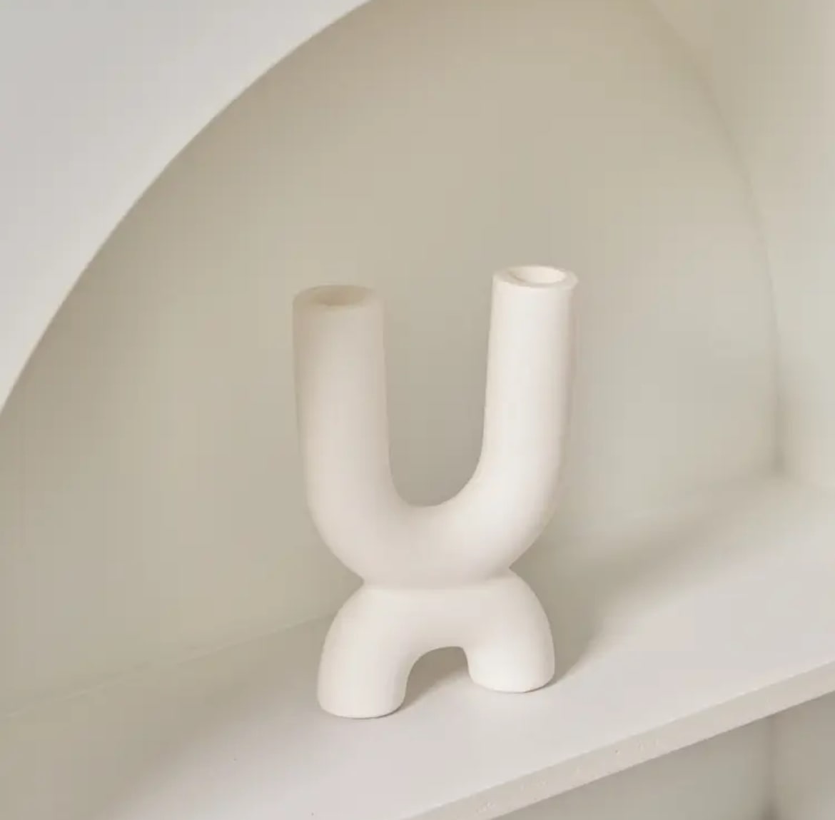 Nordic Candlestick Holder C 17 x 11.5 cm (6.6 x 4.5 in)