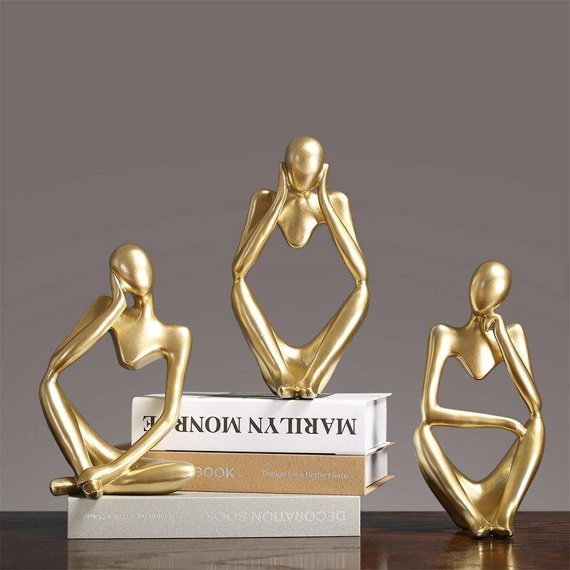 Mindful Abstract Statue