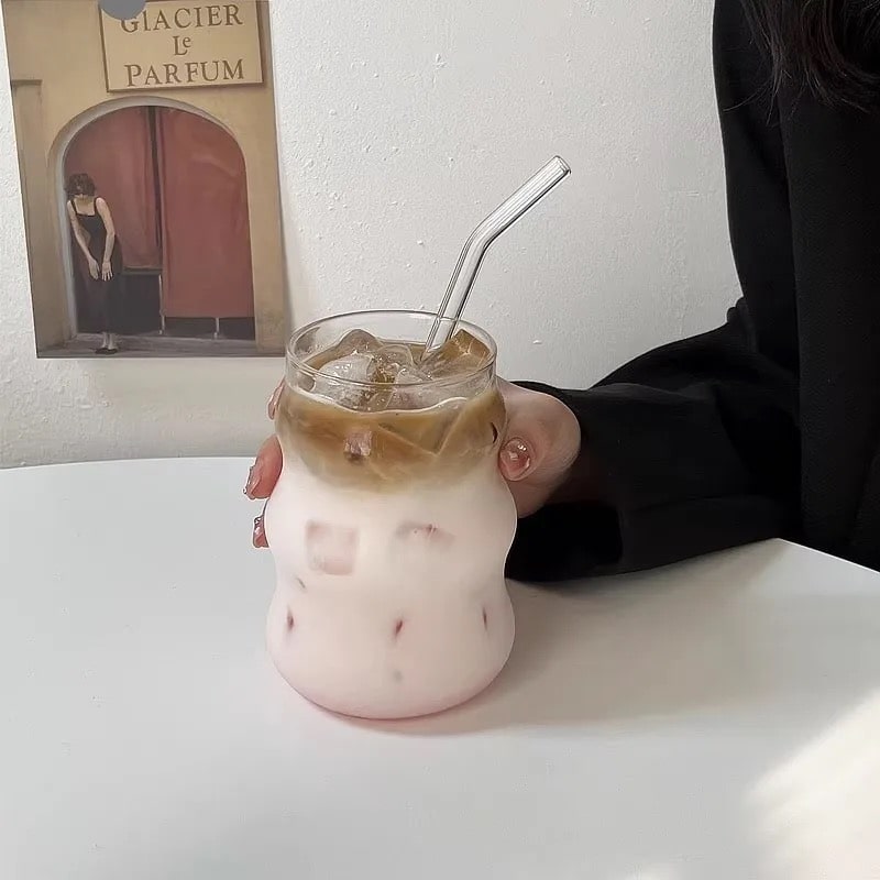 Wavy Glass Coffee Cup 2