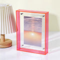 Transparent Acrylic Photo Frame
