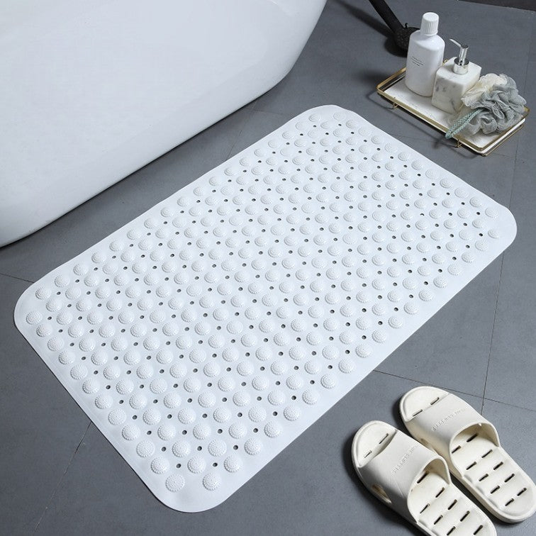 Non Slip Bath & Shower Mat - Durable Bathtub Mat White