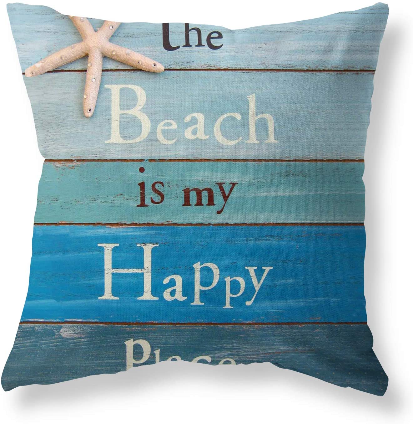 Beach Time Cushion Covers Happy Place