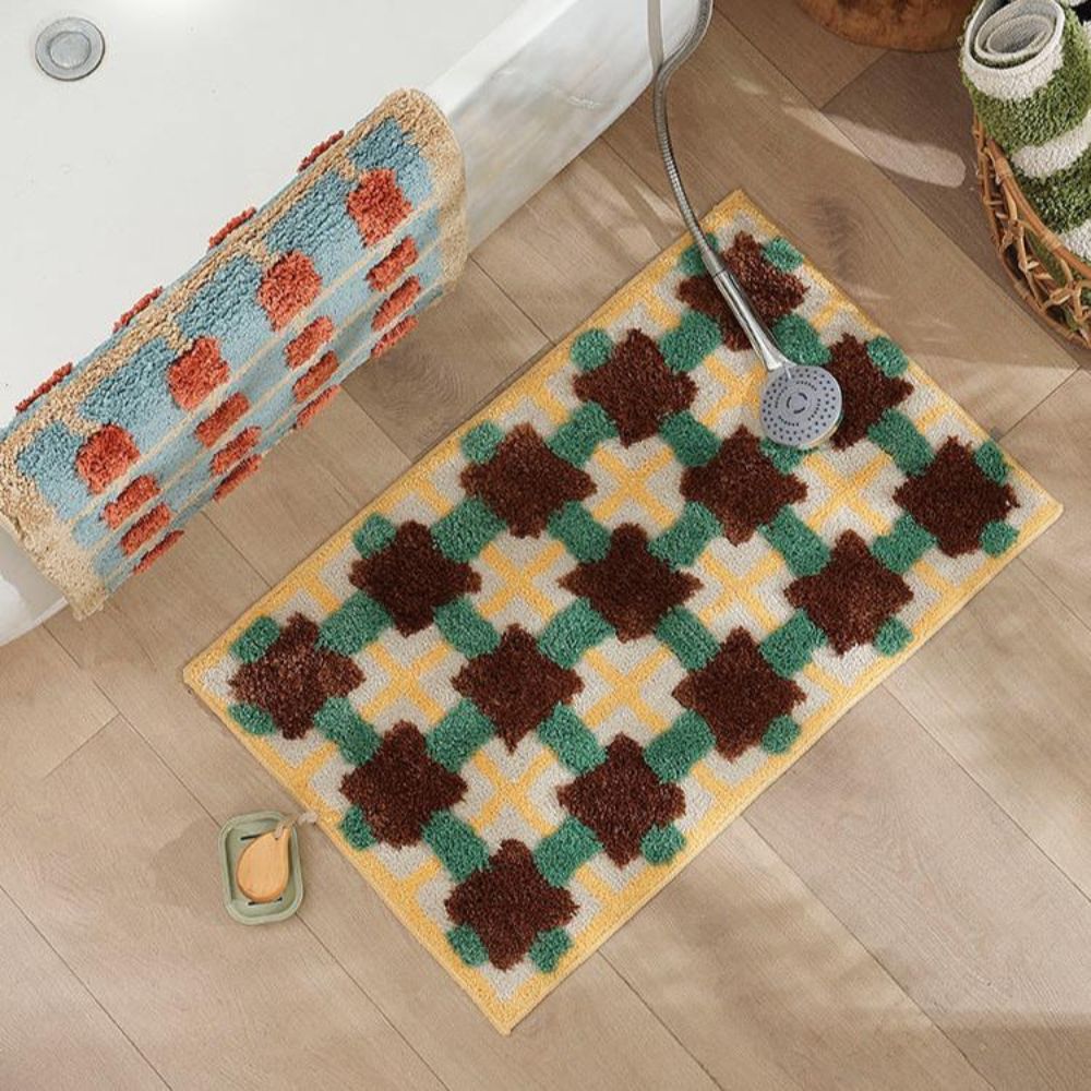 Moroccan Design Non Slip Bath Mat