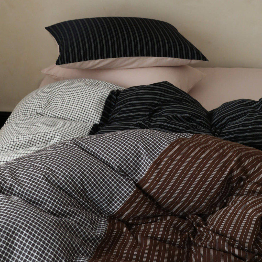 Mosaic Cotton Double Gauze Bedding Set