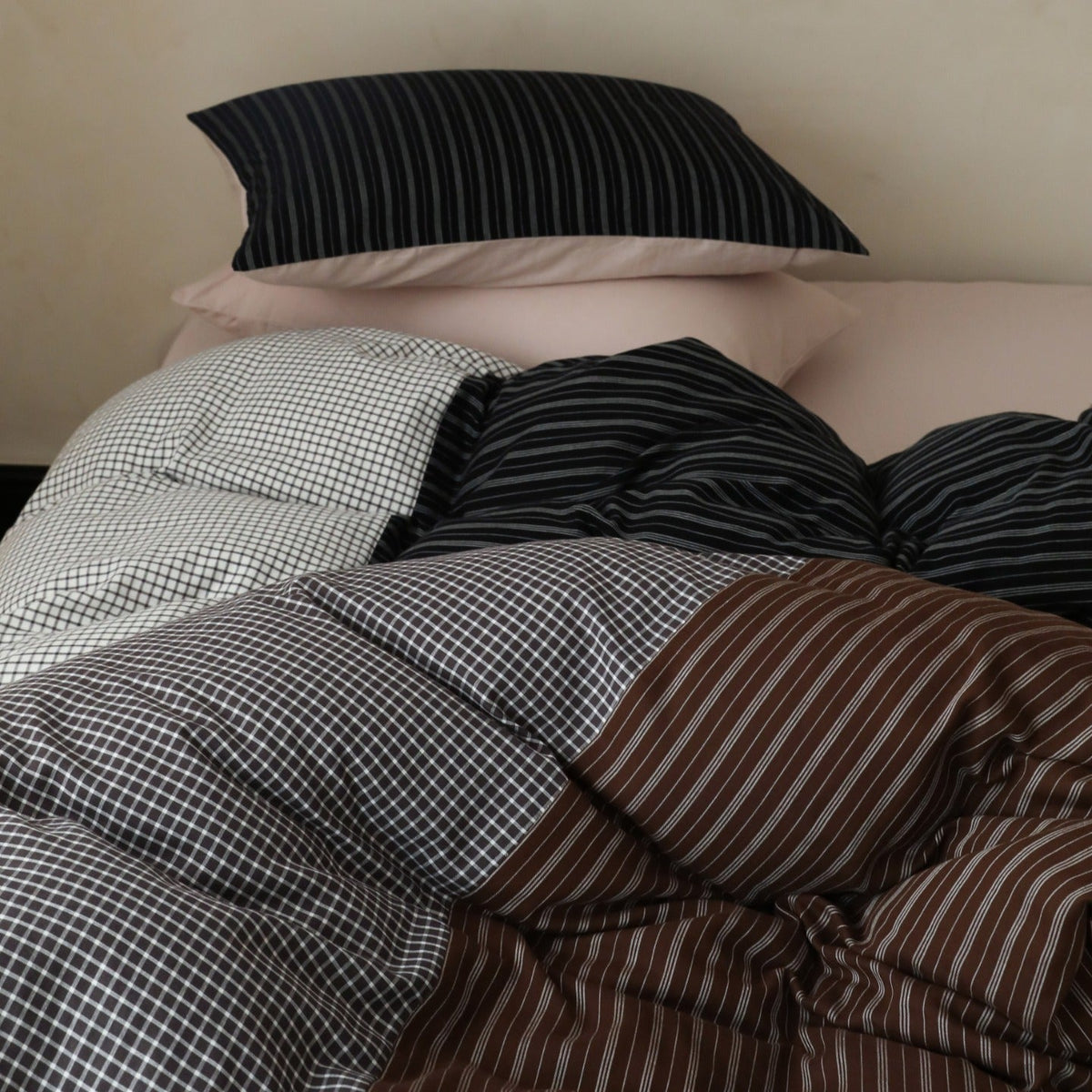 Mosaic Cotton Double Gauze Bedding Set