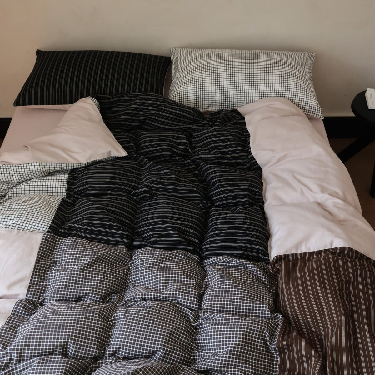 Mosaic Cotton Double Gauze Bedding Set
