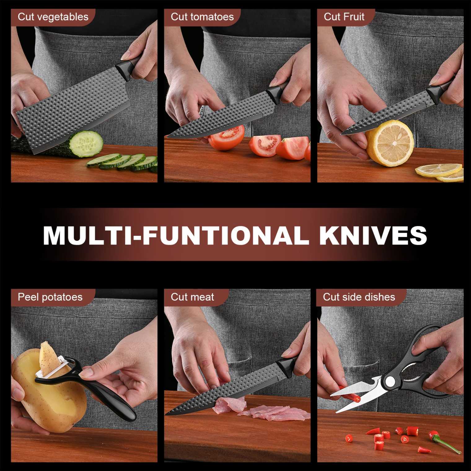 Takumi 6-Piece Kitchen Knife Set