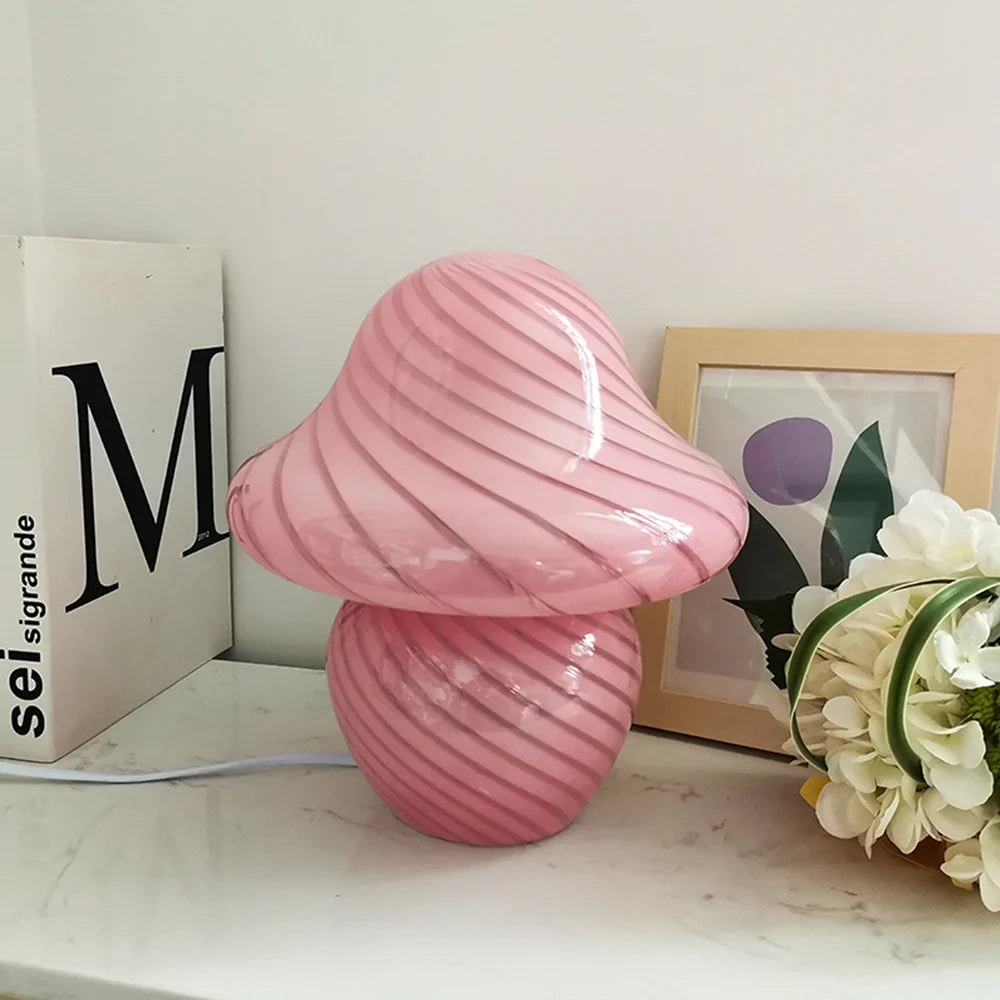 Curvy Mushroom Lamp