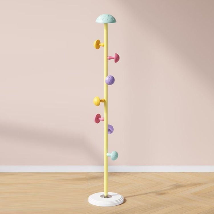 Mushroom Pastel Clothes Rack Yellow