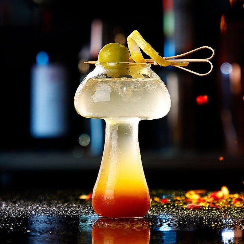 Mushroom Cocktail Glass