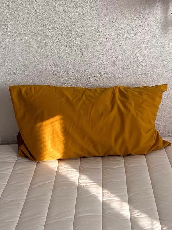 Multicolor Striped Pillow Case