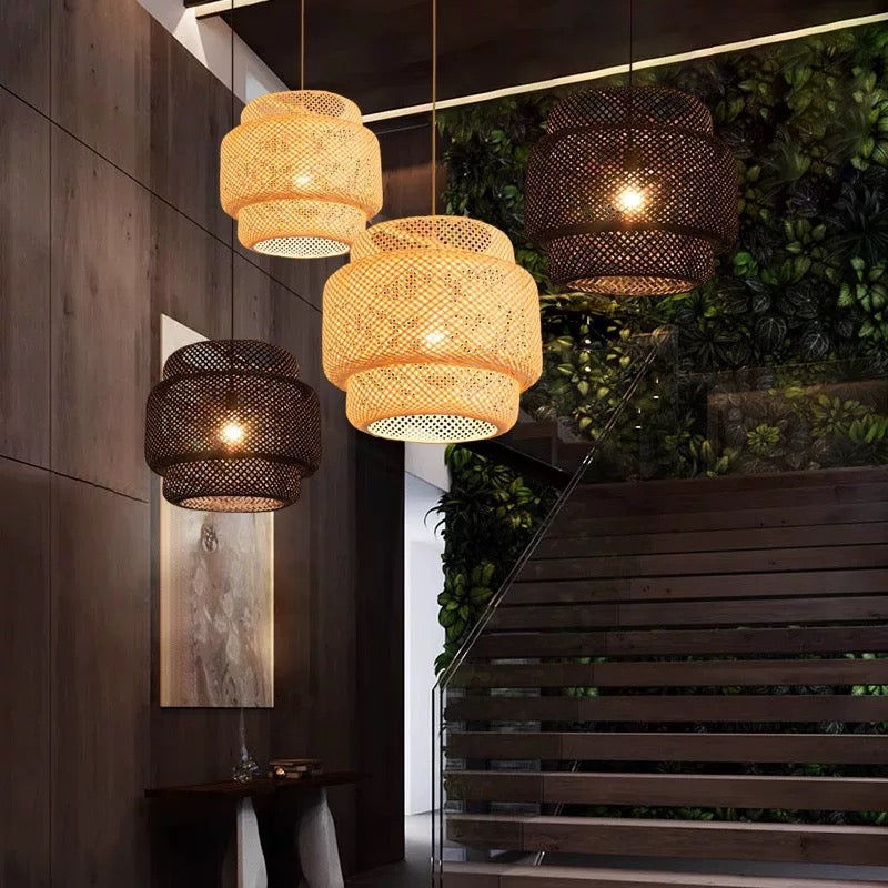 Eco Bamboo Pendant Light