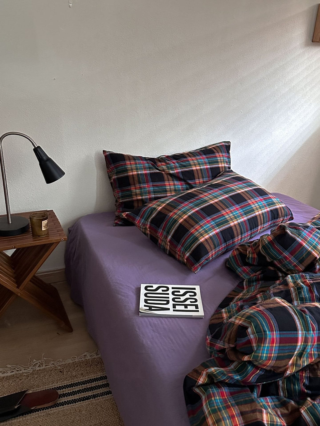 Dark Academia Tartan Duvet Cover Set