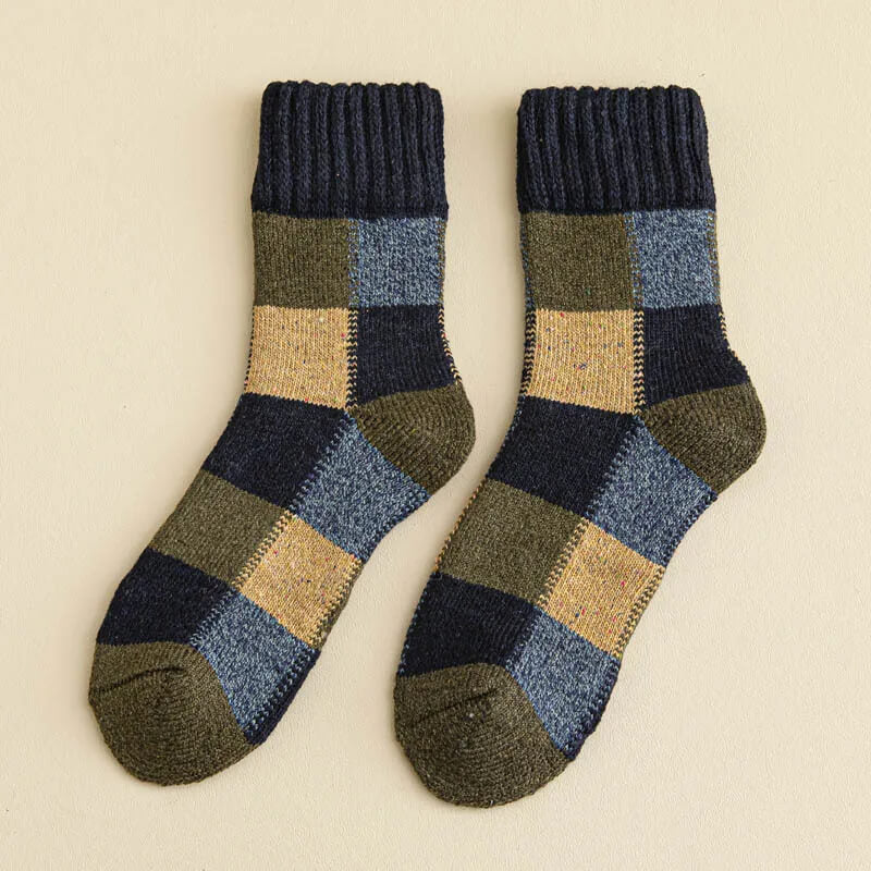 Men's Warm Wool Winter Socks 5-Pack