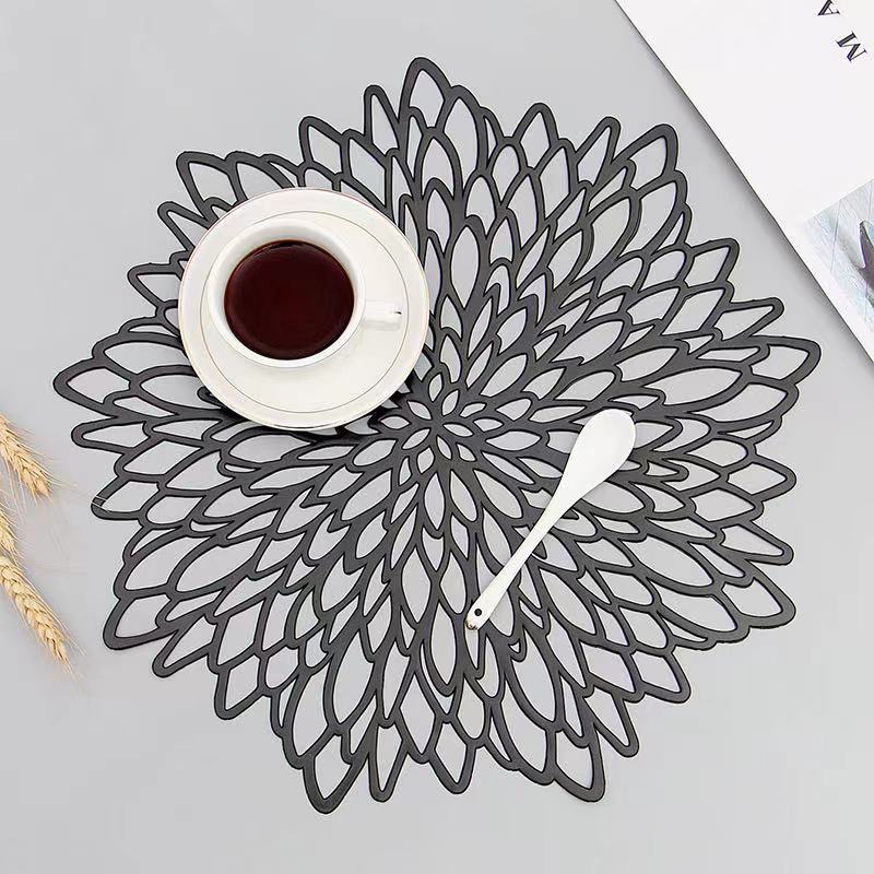 Nebula Dinner Placemat Black Sagitta