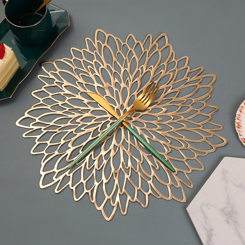 Nebula Dinner Placemat Gold Sagitta