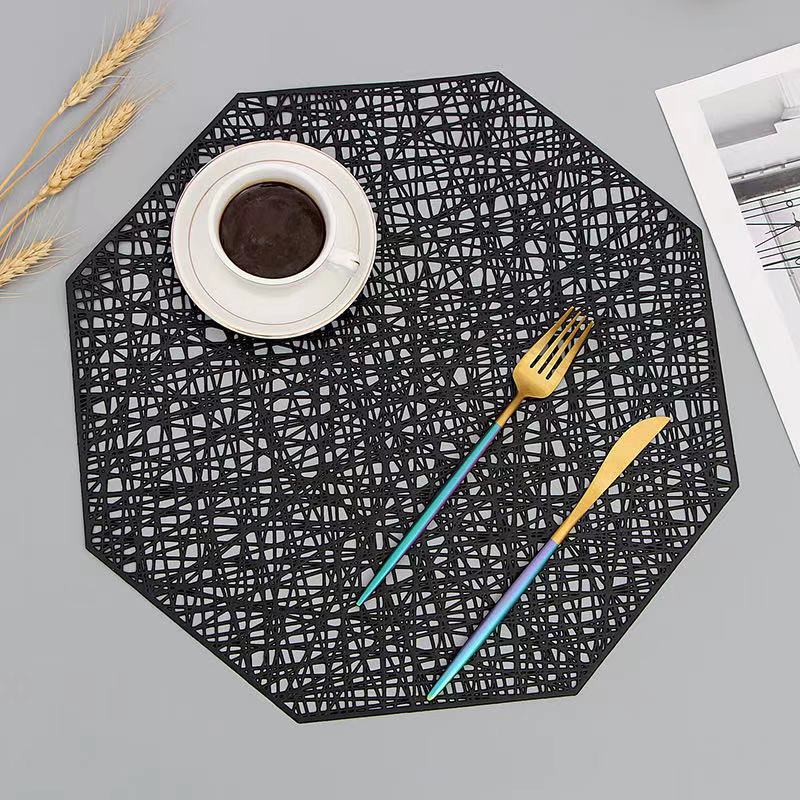 Nebula Dinner Placemat Black Orion