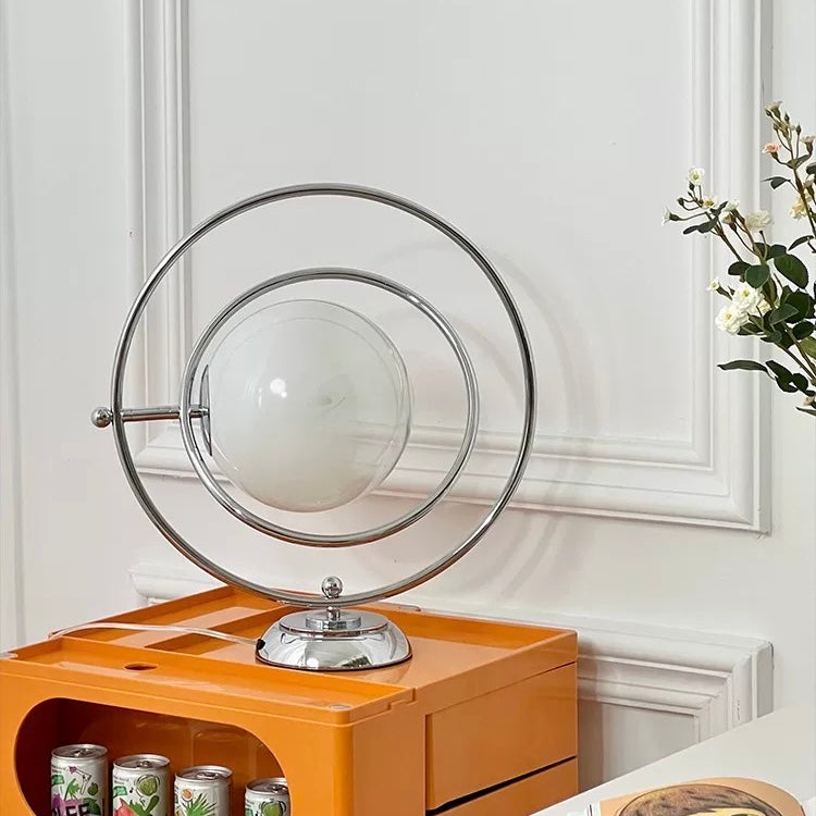 Bauhaus Chrome Orbit Table Lamp