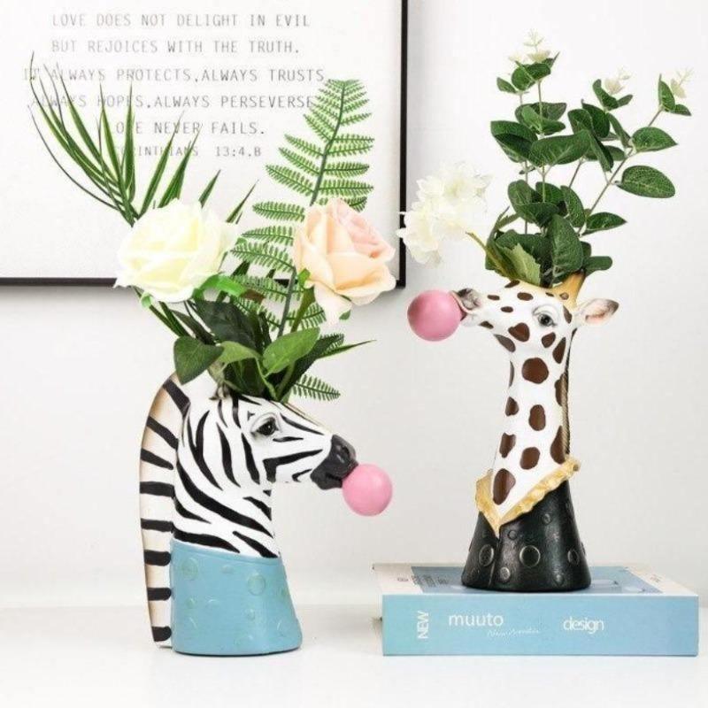 Wild Bubblegum Creature Vase