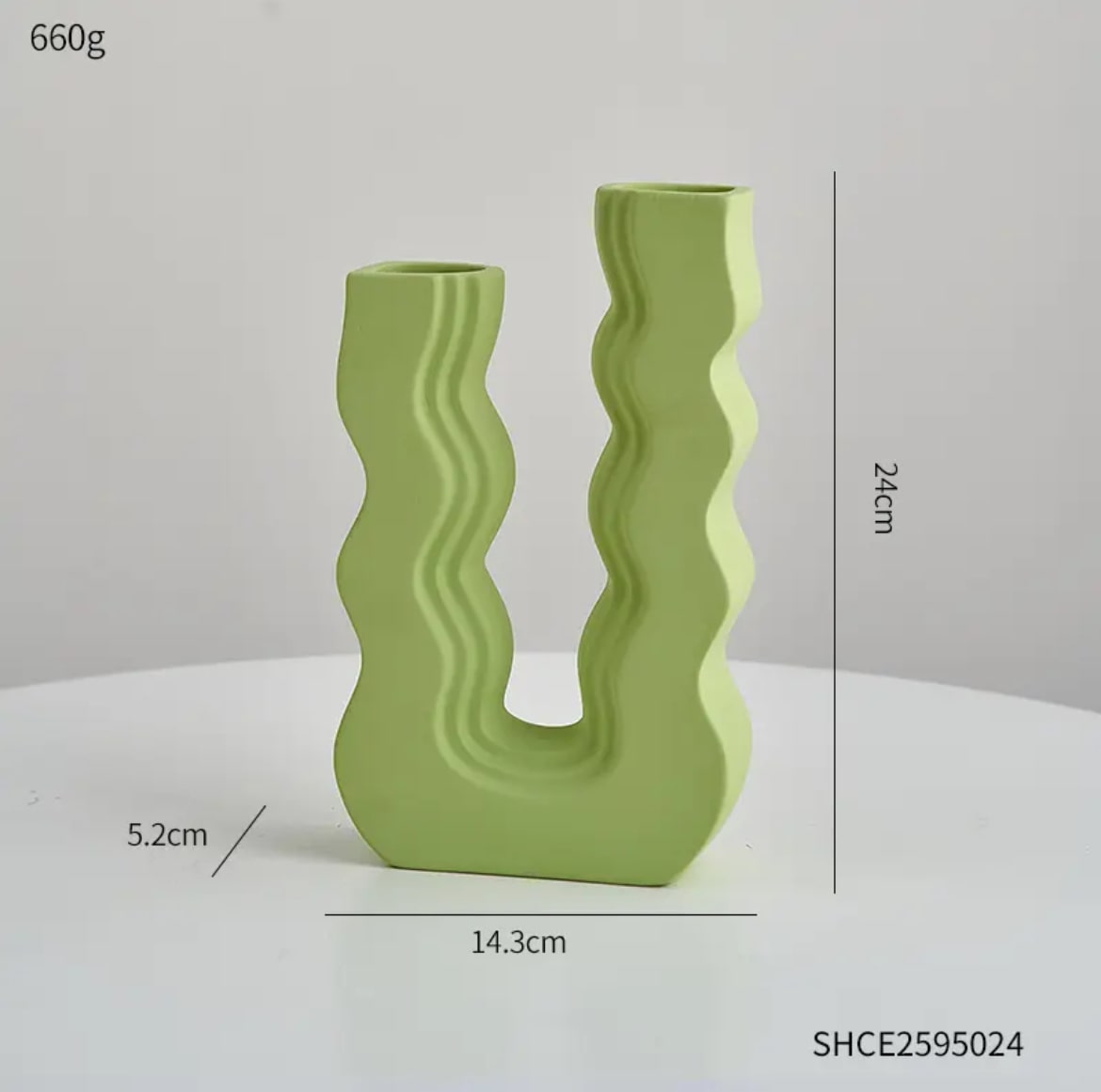 Luna Vase Olive Large
