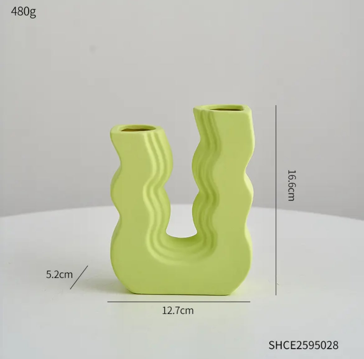 Luna Vase Olive Small