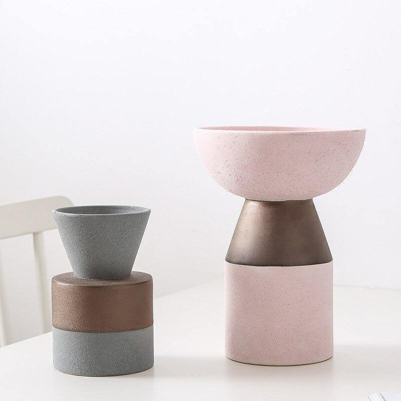 Indigo Clay Vessels