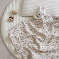 Crinkled Muslin Baby Blanket - Osmanthus Floral (47" x 51")