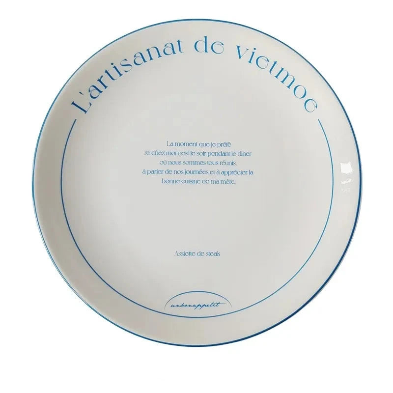 French Bistro Plates and Bowls