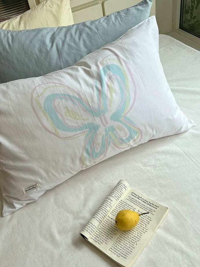 Pastel Butterfly Pillowcase