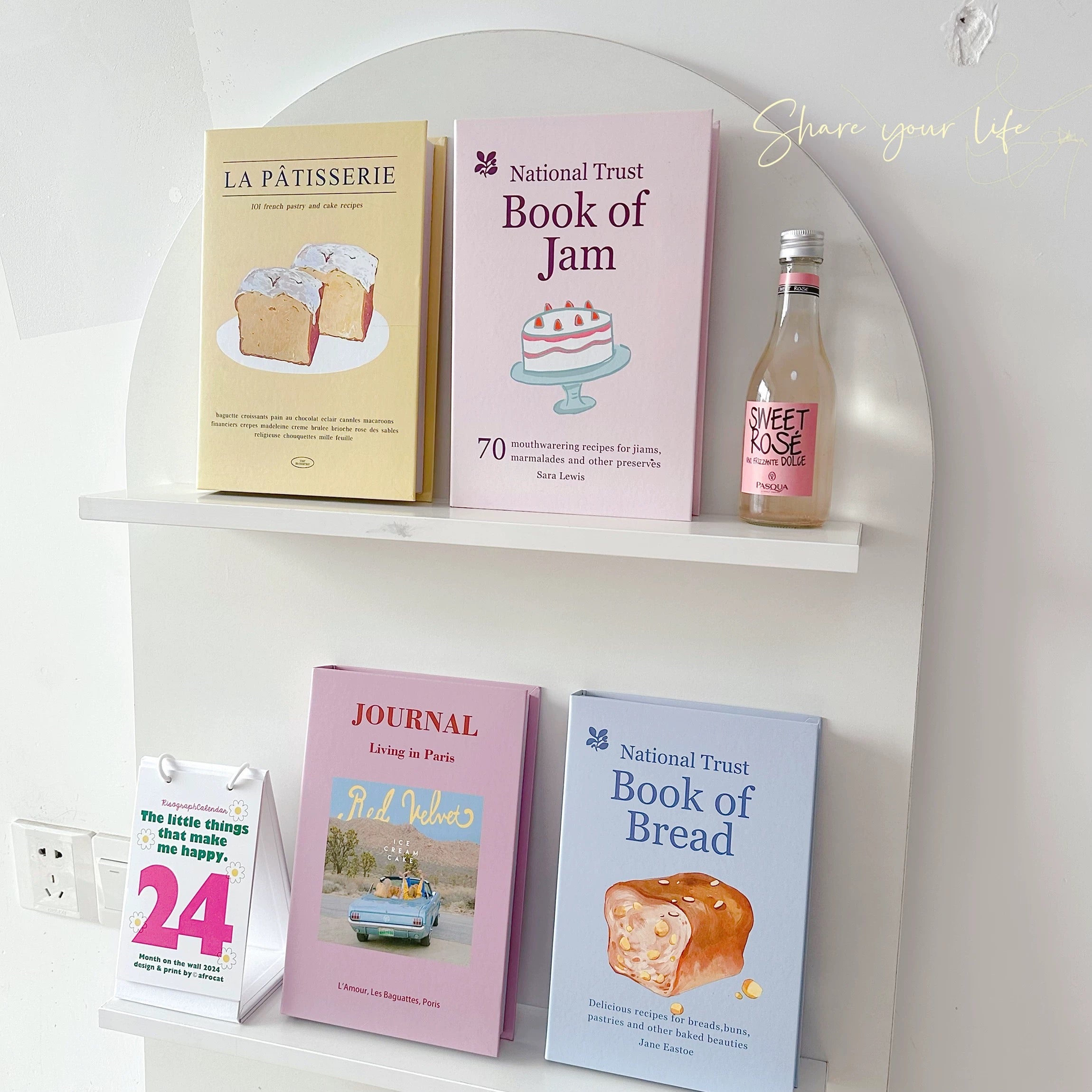 Danish Pastel Decorative Books