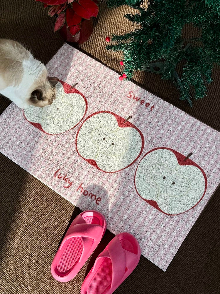 Cherry & Apple Fruit Rug