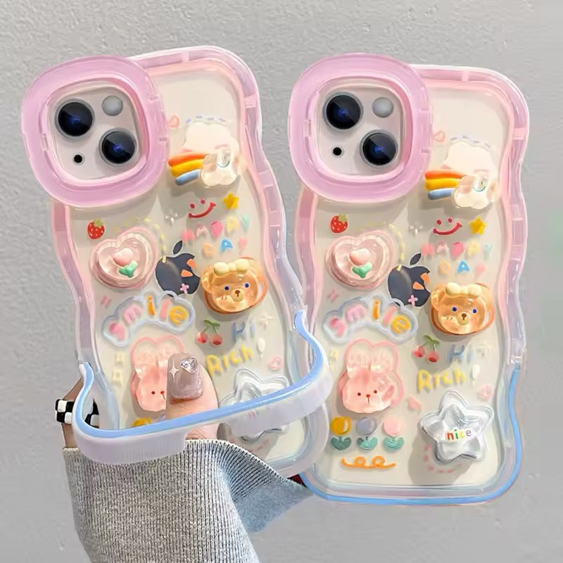 Kawaii Rainbow iPhone Case