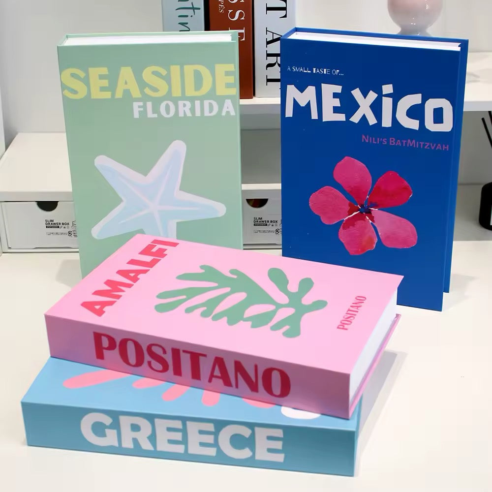 Travel Decorative Book