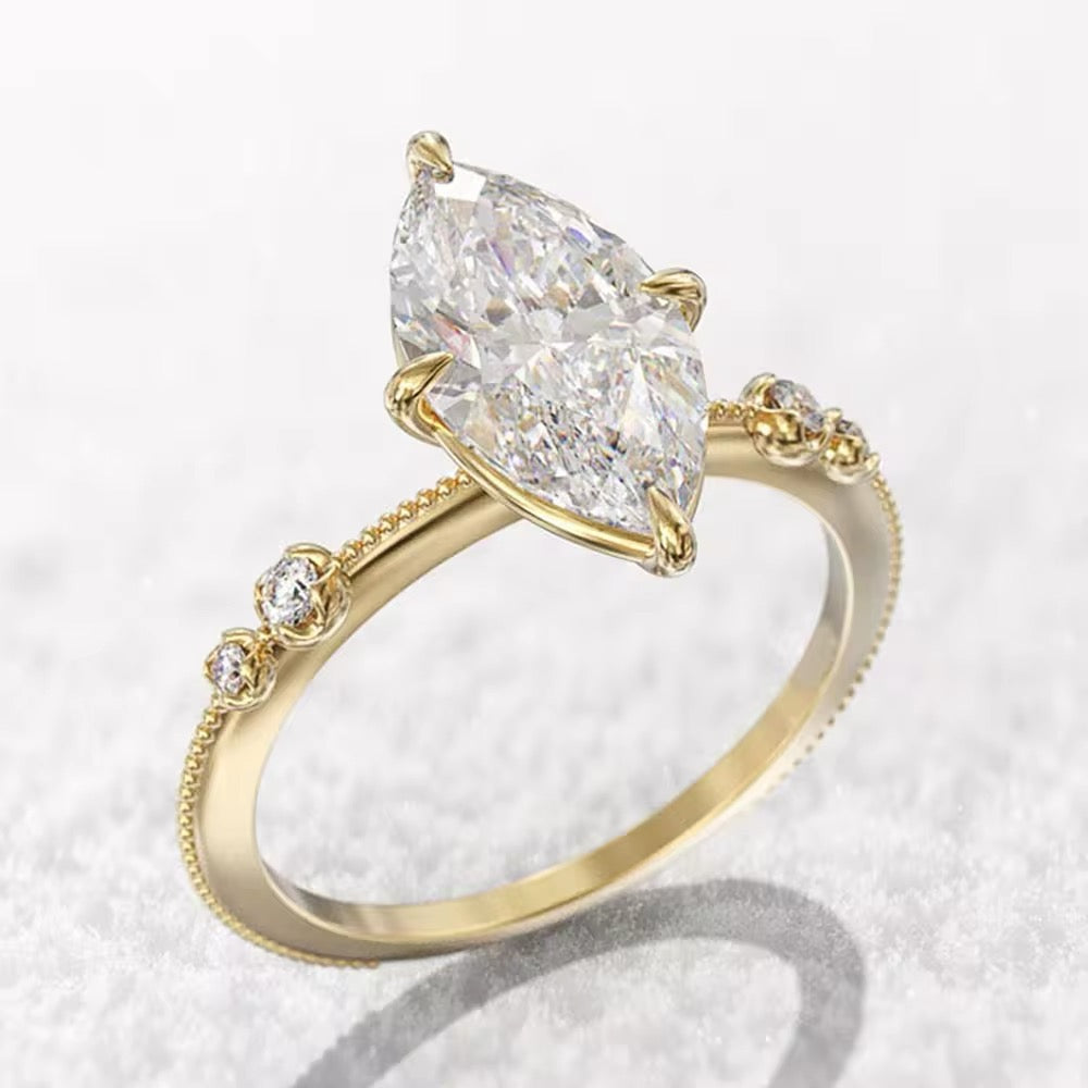 Aesthetic Crystal Ring