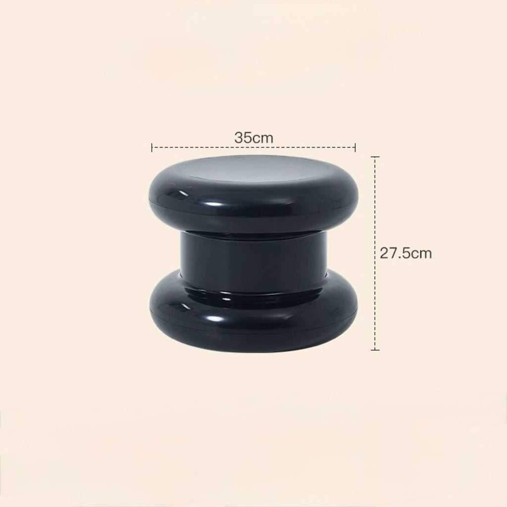 Stacked Ring Pedestal Side Table