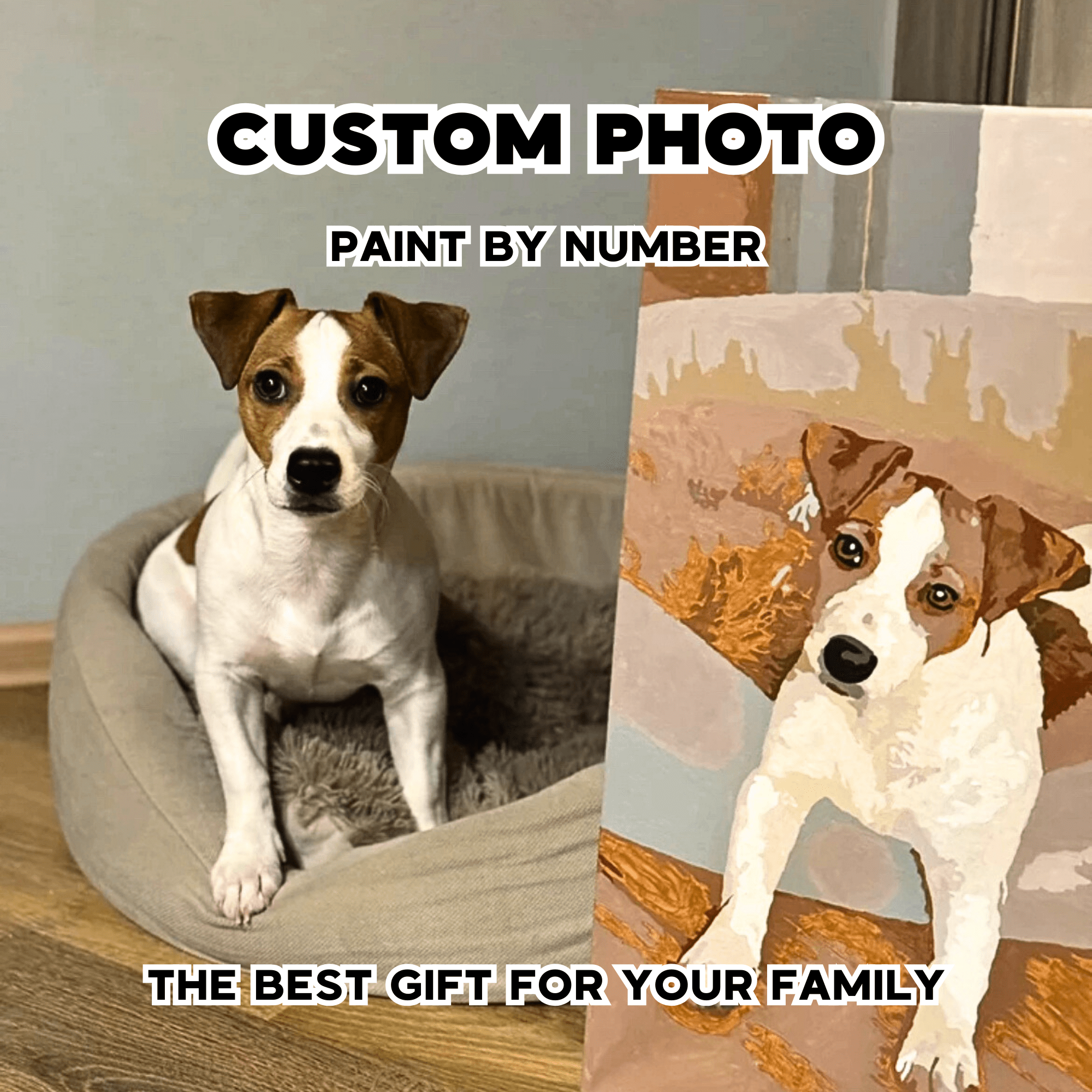 Personalized Custom Paint by Number Kit