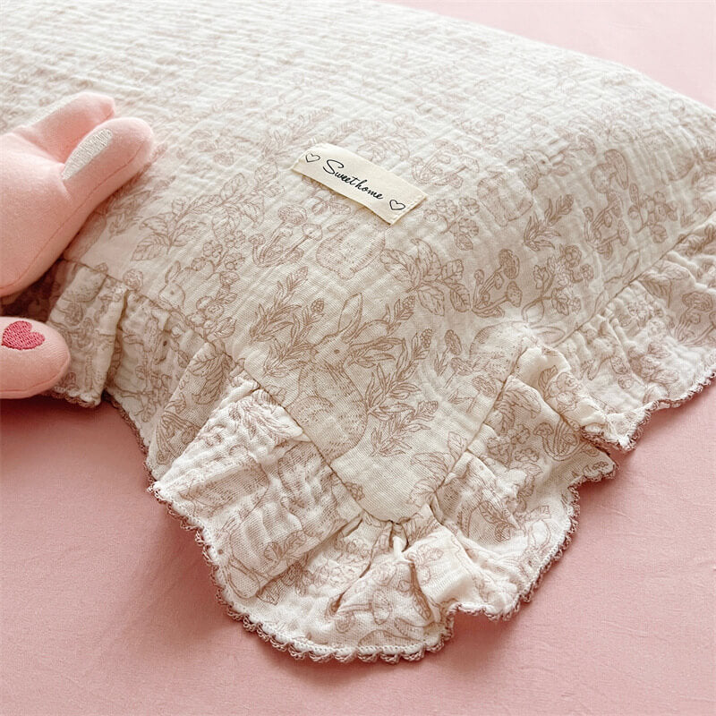 Best Cotton Toddler Pillow Insert + Pillowcase: Dreamwood