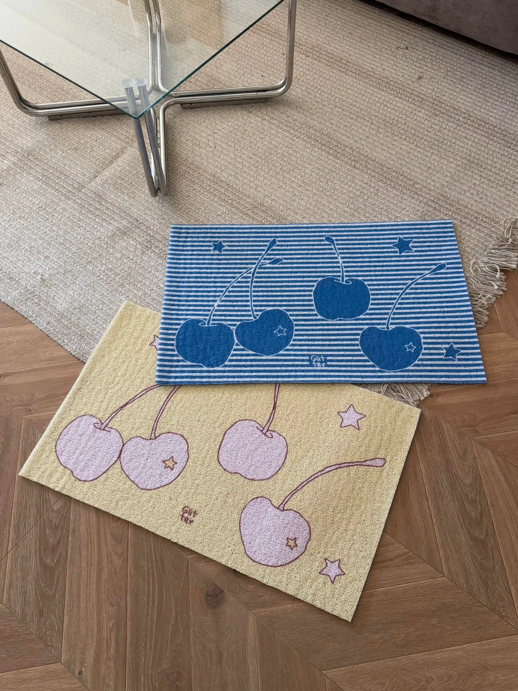 Cherry & Apple Fruit Rug