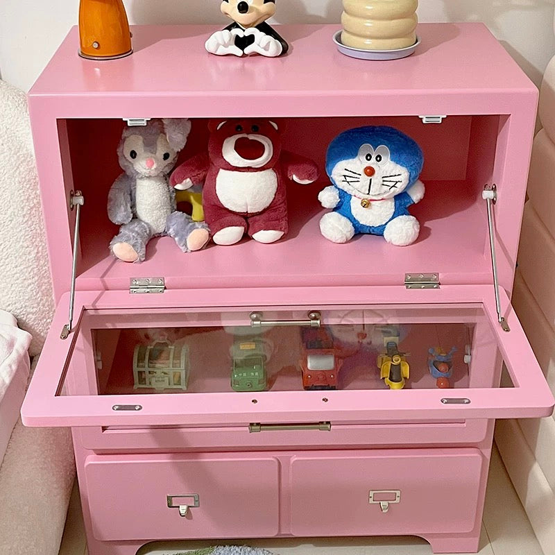 Pink Pastel Display Cabinet