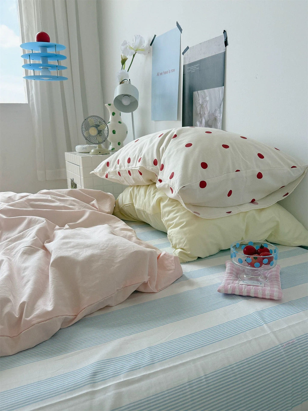 Preppy Polka Dot Bedding Set