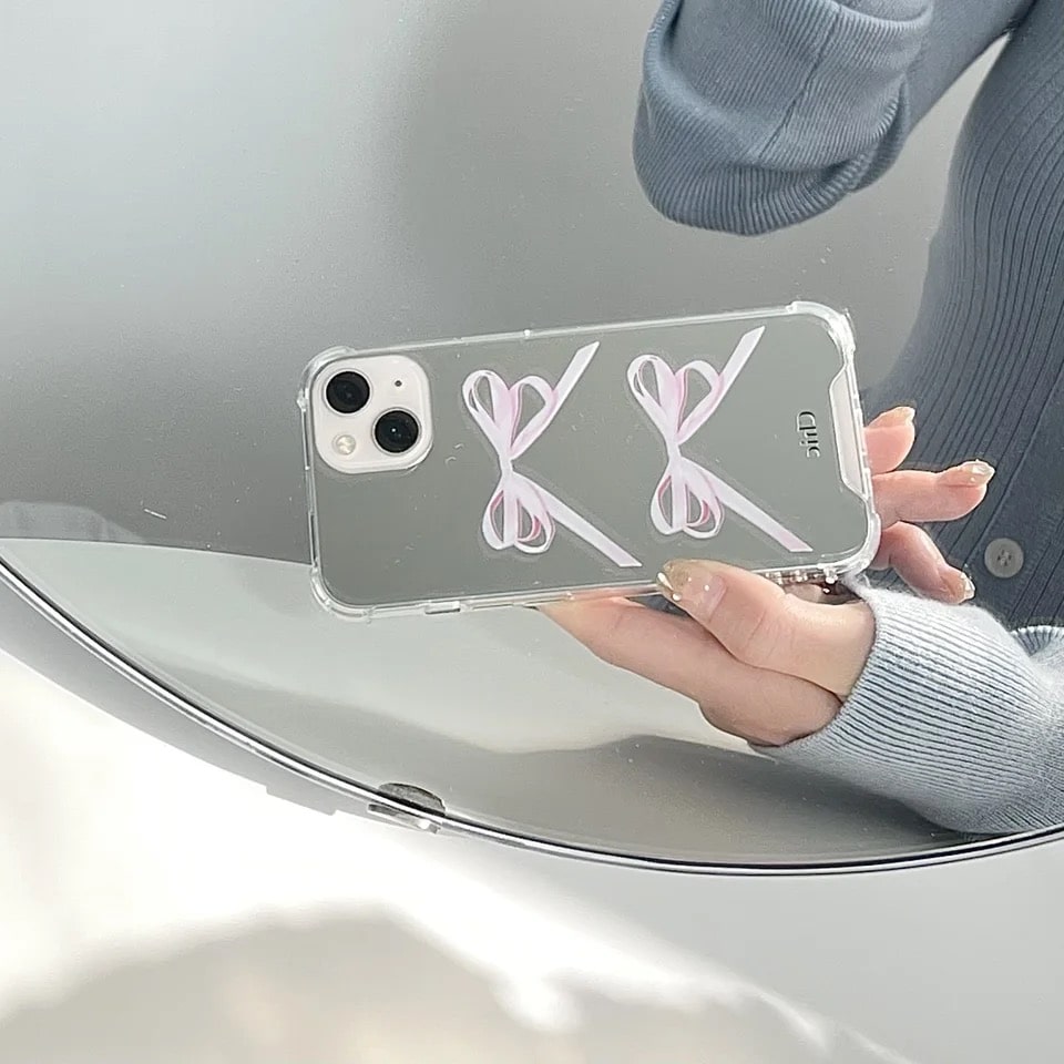 Pink Mirror iPhone Case