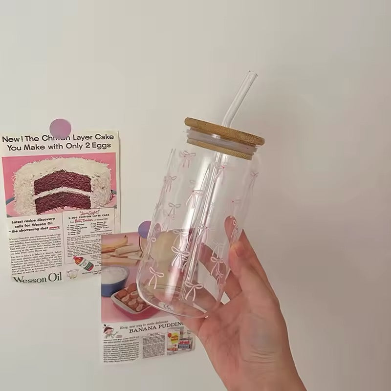 Pink Bow Cup