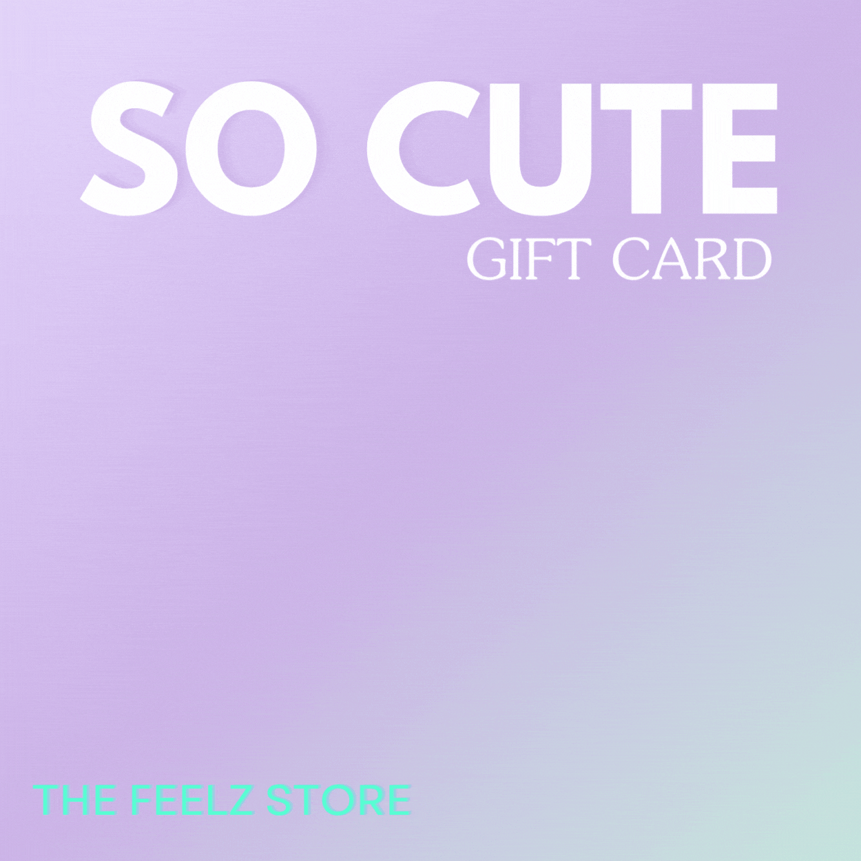 So Cute Gift Card Pink Bow