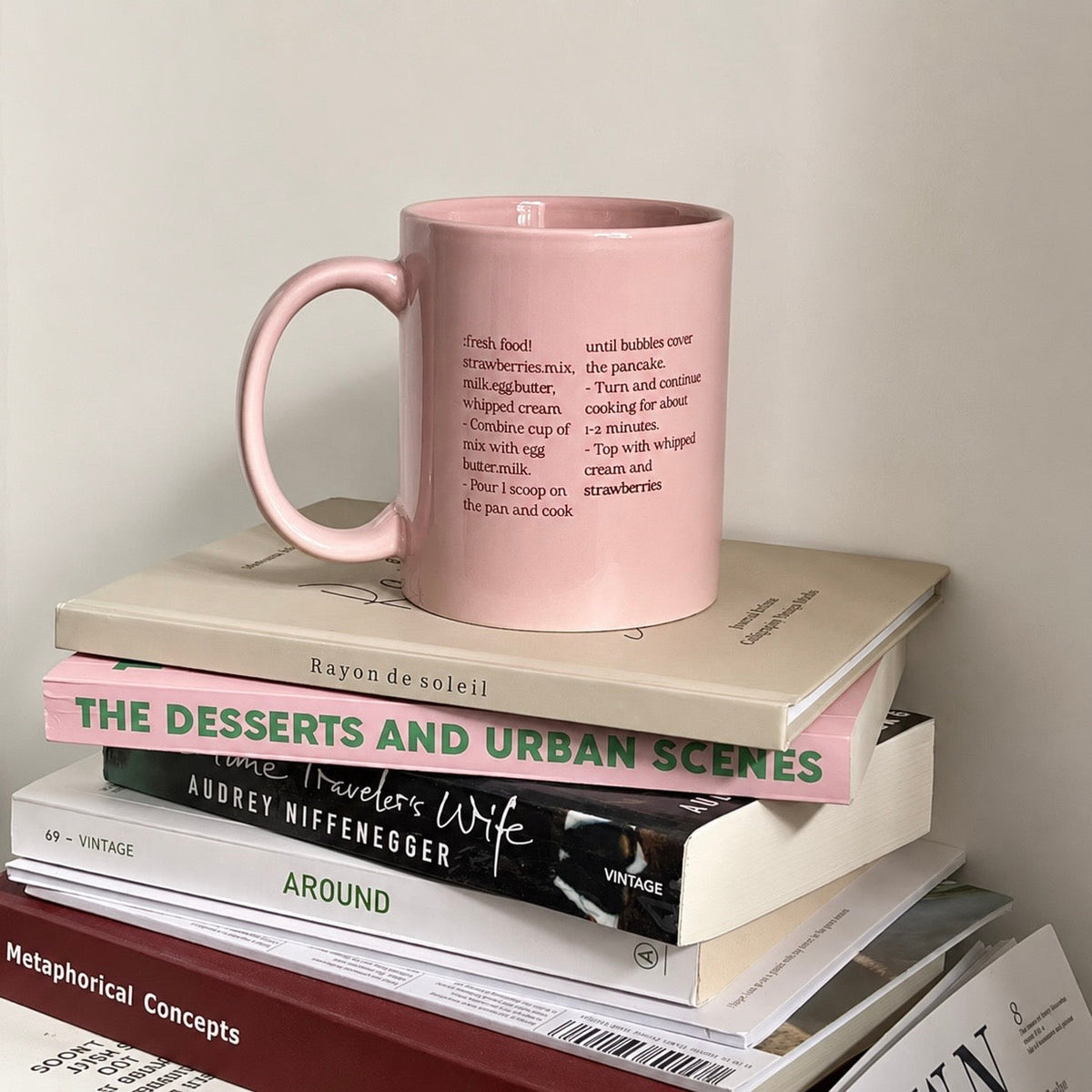 Pink Strawberry Coffee Mug