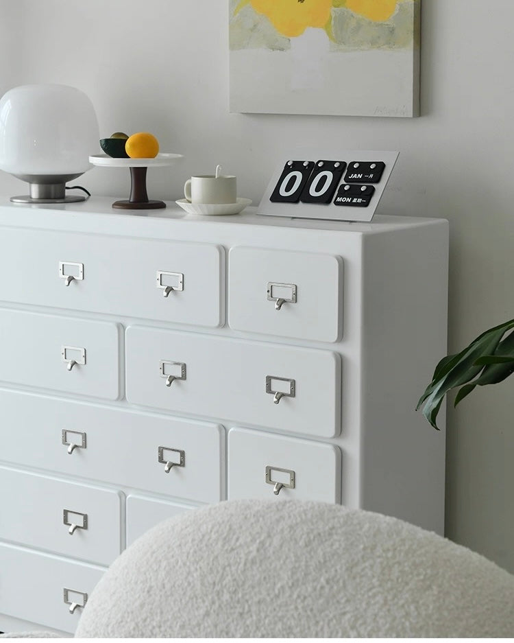 Aesthetic Pink Storage Cabinet