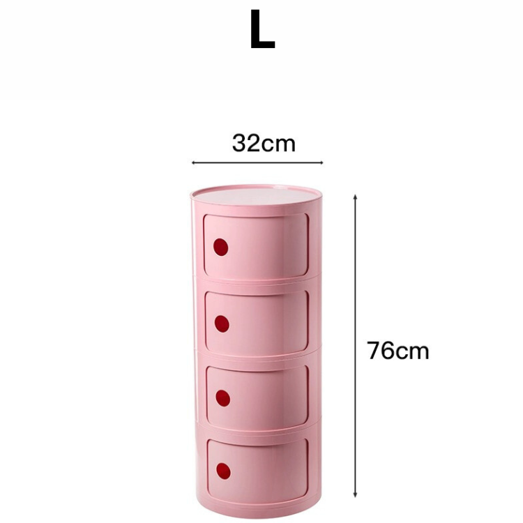 Nordic Pink Cabinet Pink L 32 x 76 cm (12.5 x 29.9 in)