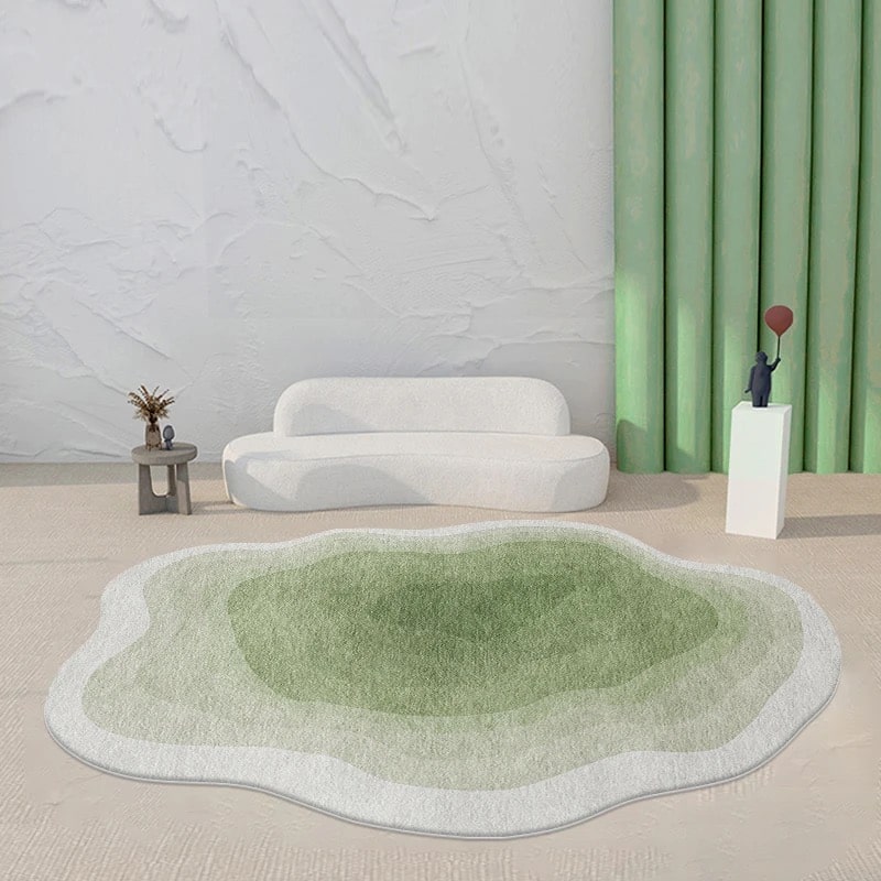Light Luxury Carpet Green
